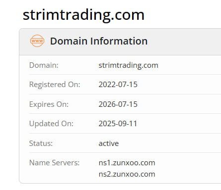 WHOIS data