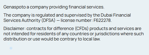 Screenshot from the website with the license number