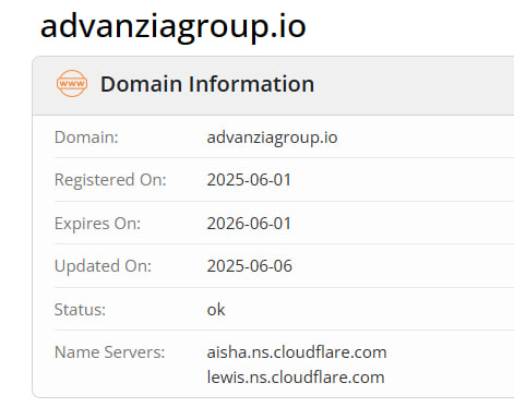 WHOIS data