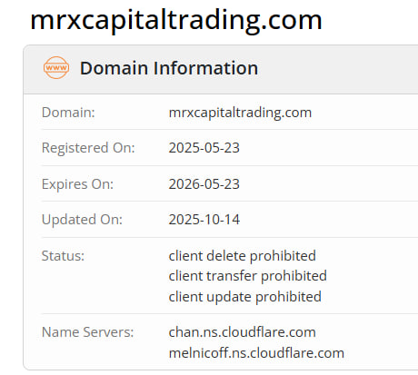 WHOIS data 