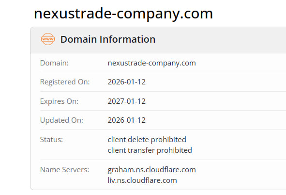 WHOIS data 