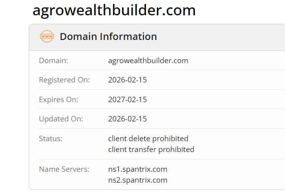 WHOIS data 