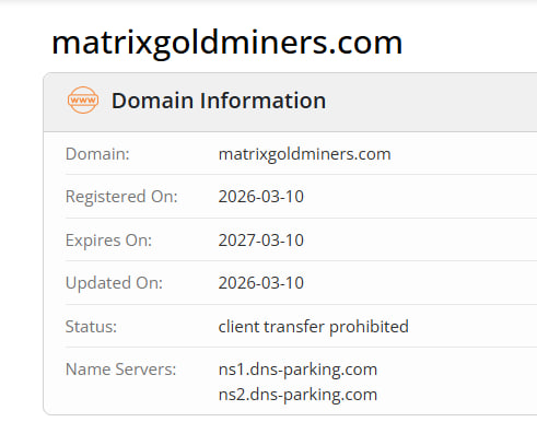 WHOIS data