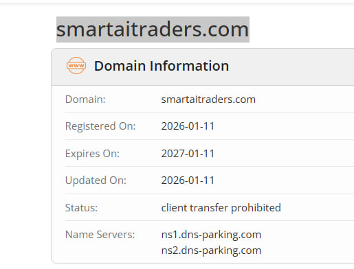 WHOIS data 