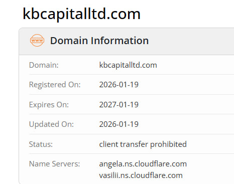 WHOIS data