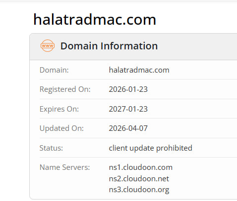 WHOIS data