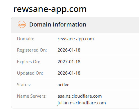WHOIS data
