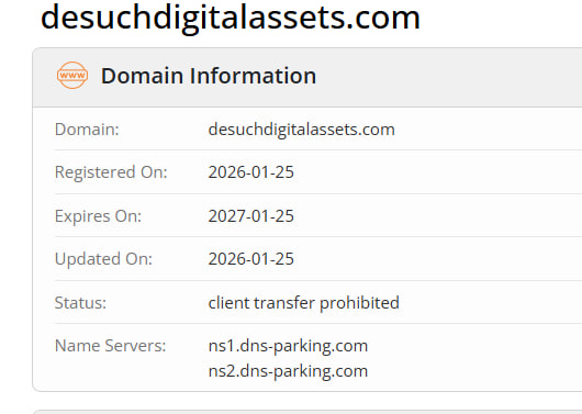 WHOIS data