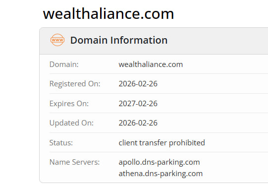 WHOIS data