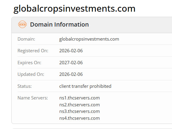WHOIS data