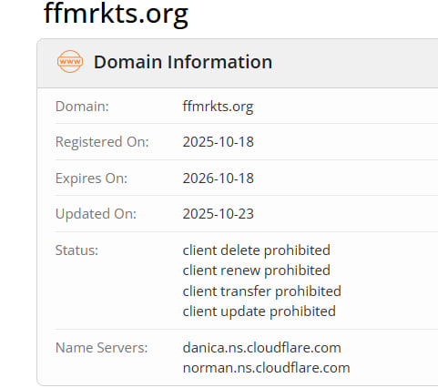 WHOIS data