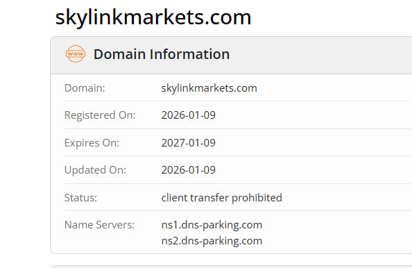 WHOIS data
