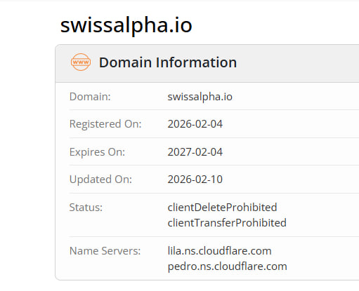WHOIS data