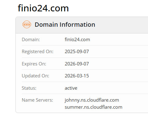 WHOIS data