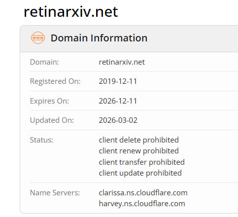WHOIS data
