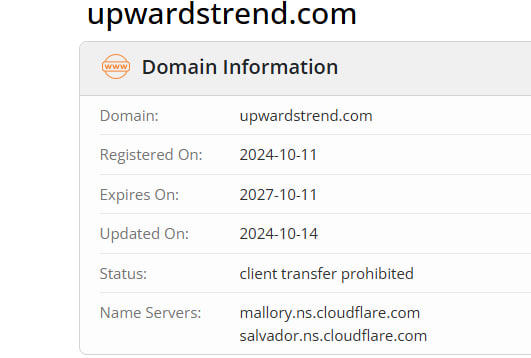 WHOIS data