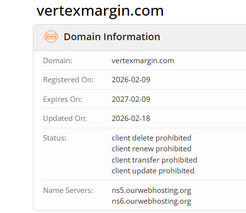 WHOIS data 