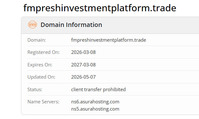 WHOIS data 