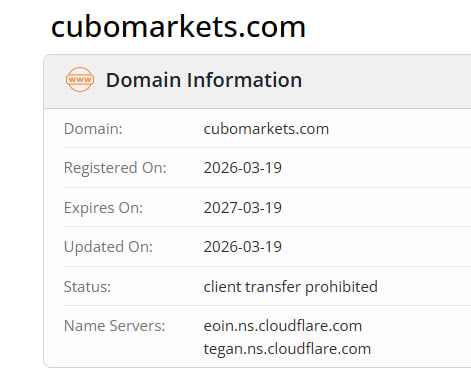 WHOIS data 