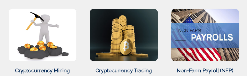 screenshot from the website