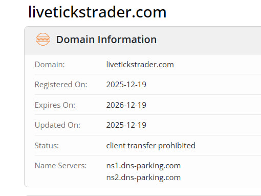 WHOIS data